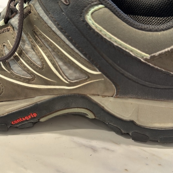 Salomon Women’s GORE-TEX Trail Running Hiking Shoes Sneakers Gray Size 8.5‎ - Picture 10 of 13